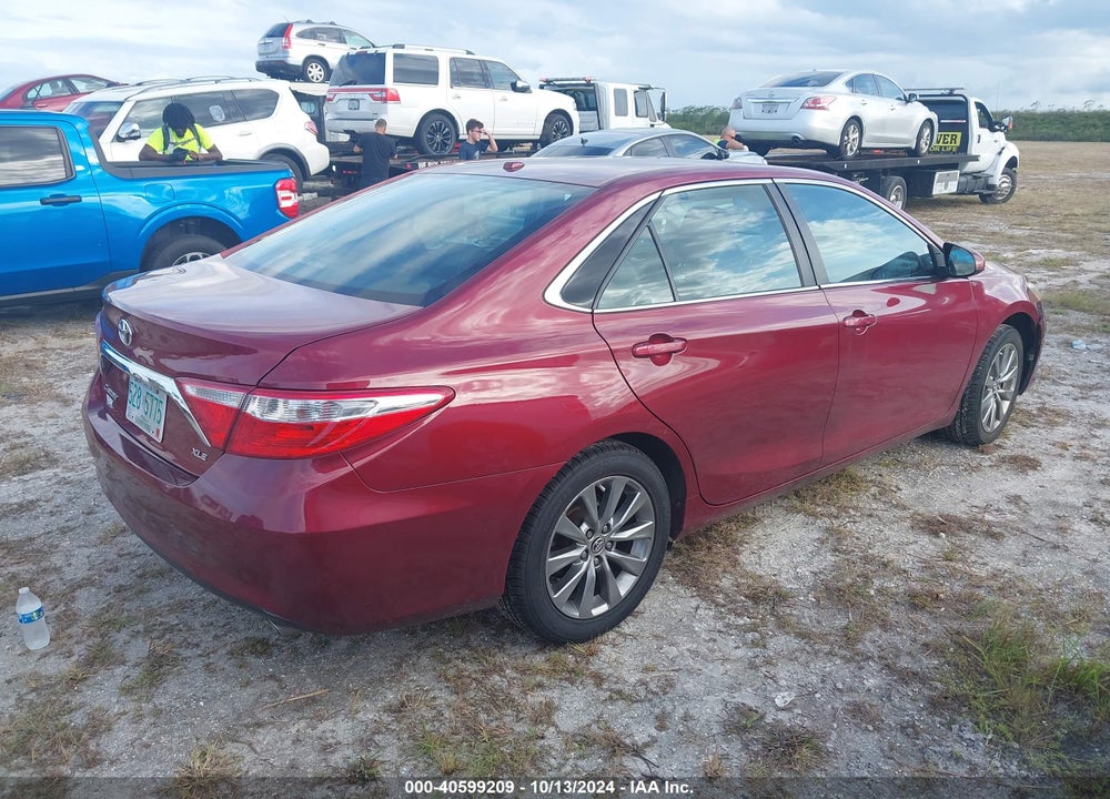 2016 TOYOTA CAMRY XLE VIN: 4T1BF1FK5GU558351