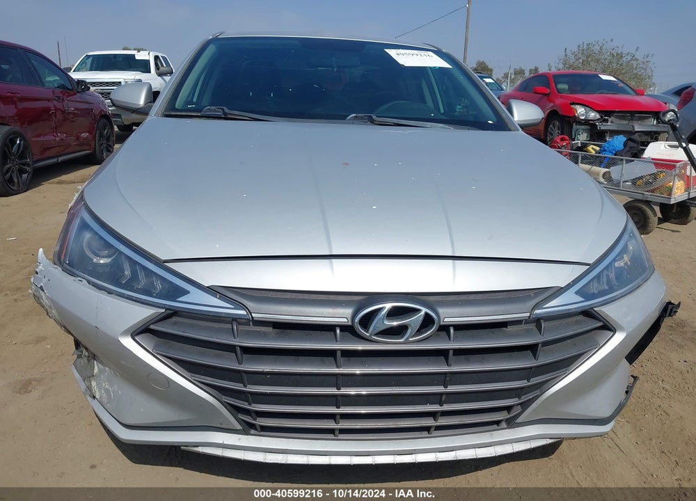 2019 HYUNDAI ELANTRA SE VIN: KMHD74LF1KU756237