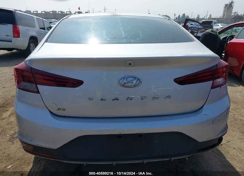 2019 HYUNDAI ELANTRA SE VIN: KMHD74LF1KU756237