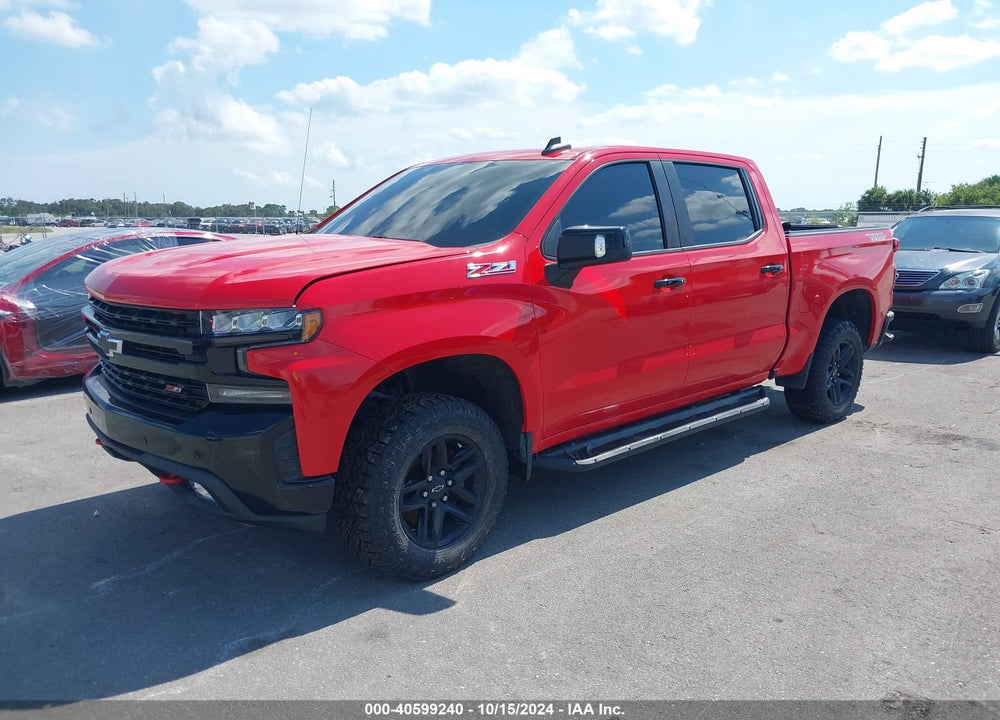 2019 CHEVROLET SILVERADO 1500 LT TRAIL BOSS VIN: 1GCPYFED6KZ198278
