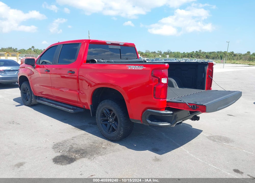 2019 CHEVROLET SILVERADO 1500 LT TRAIL BOSS VIN: 1GCPYFED6KZ198278