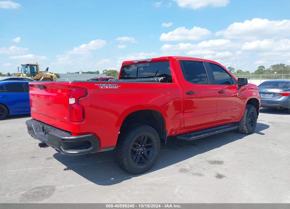 2019 CHEVROLET SILVERADO 1500 LT TRAIL BOSS VIN: 1GCPYFED6KZ198278