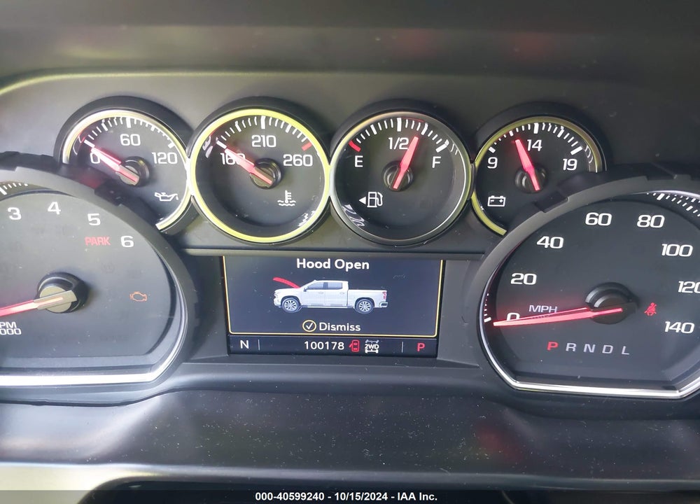 2019 CHEVROLET SILVERADO 1500 LT TRAIL BOSS VIN: 1GCPYFED6KZ198278