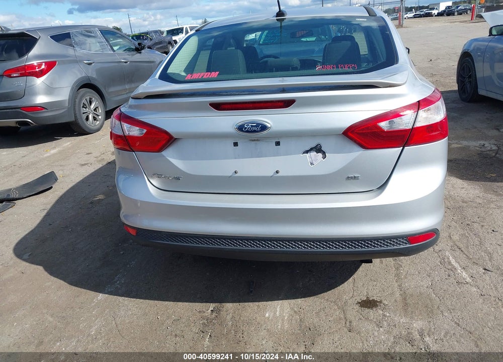 2012 FORD FOCUS SE VIN: 1FAHP3F2XCL128991
