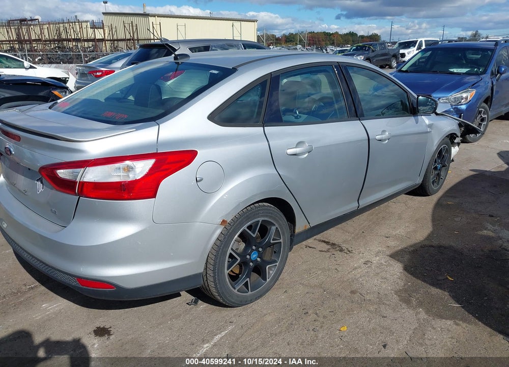2012 FORD FOCUS SE VIN: 1FAHP3F2XCL128991