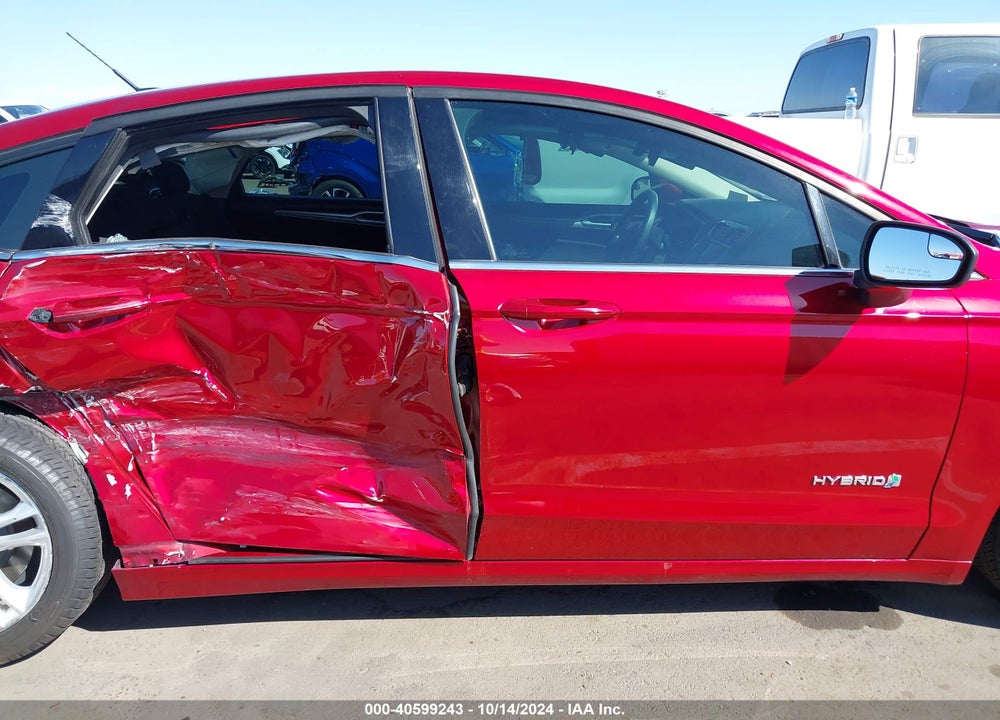 2018 FORD FUSION HYBRID SE VIN: 3FA6P0LU8JR246323