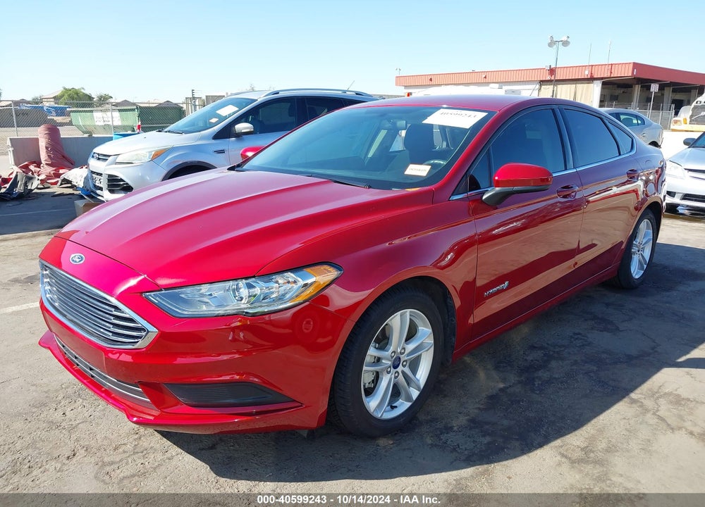 2018 FORD FUSION HYBRID SE VIN: 3FA6P0LU8JR246323