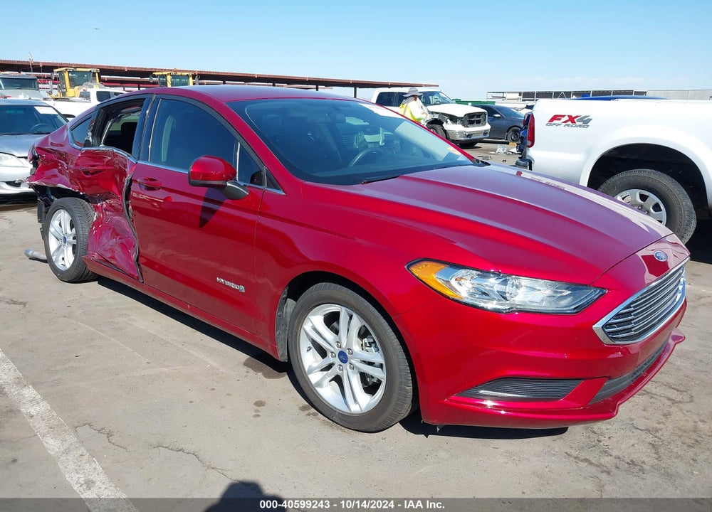 2018 FORD FUSION HYBRID SE VIN: 3FA6P0LU8JR246323