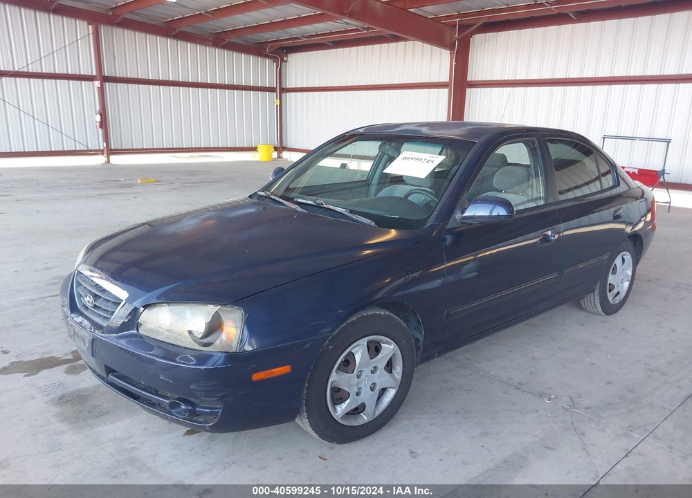 2005 HYUNDAI ELANTRA GLS/GT VIN: KMHDN46D35U023322