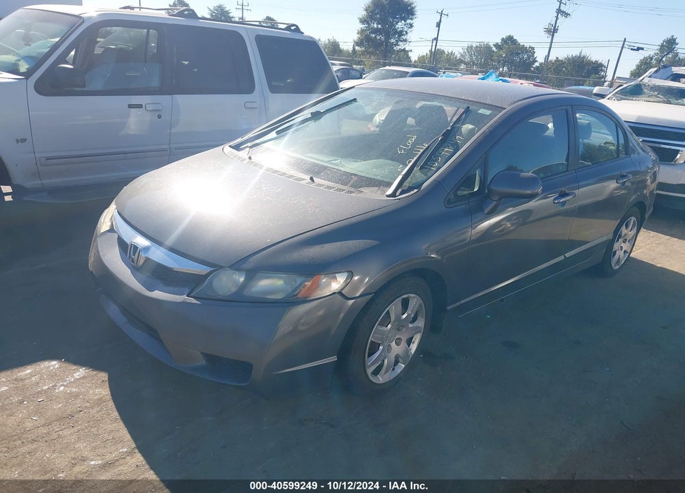 2010 HONDA CIVIC LX VIN: 2HGFA1F58AH588258