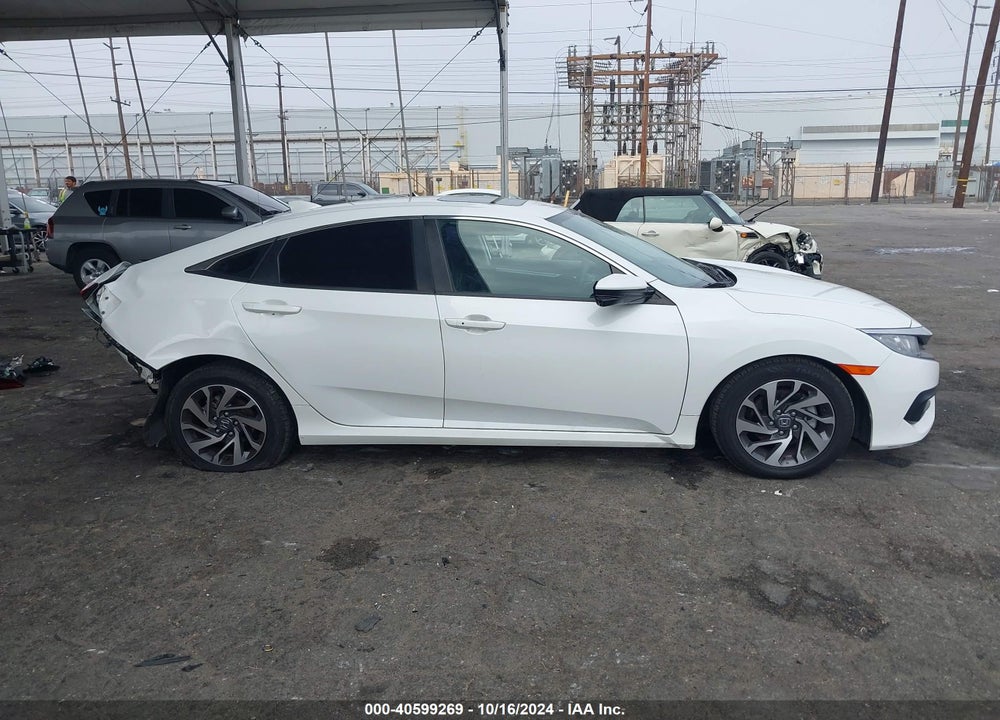 2018 HONDA CIVIC EX VIN: 2HGFC2F73JH555704