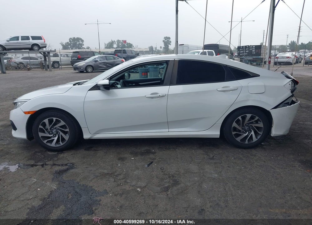 2018 HONDA CIVIC EX VIN: 2HGFC2F73JH555704
