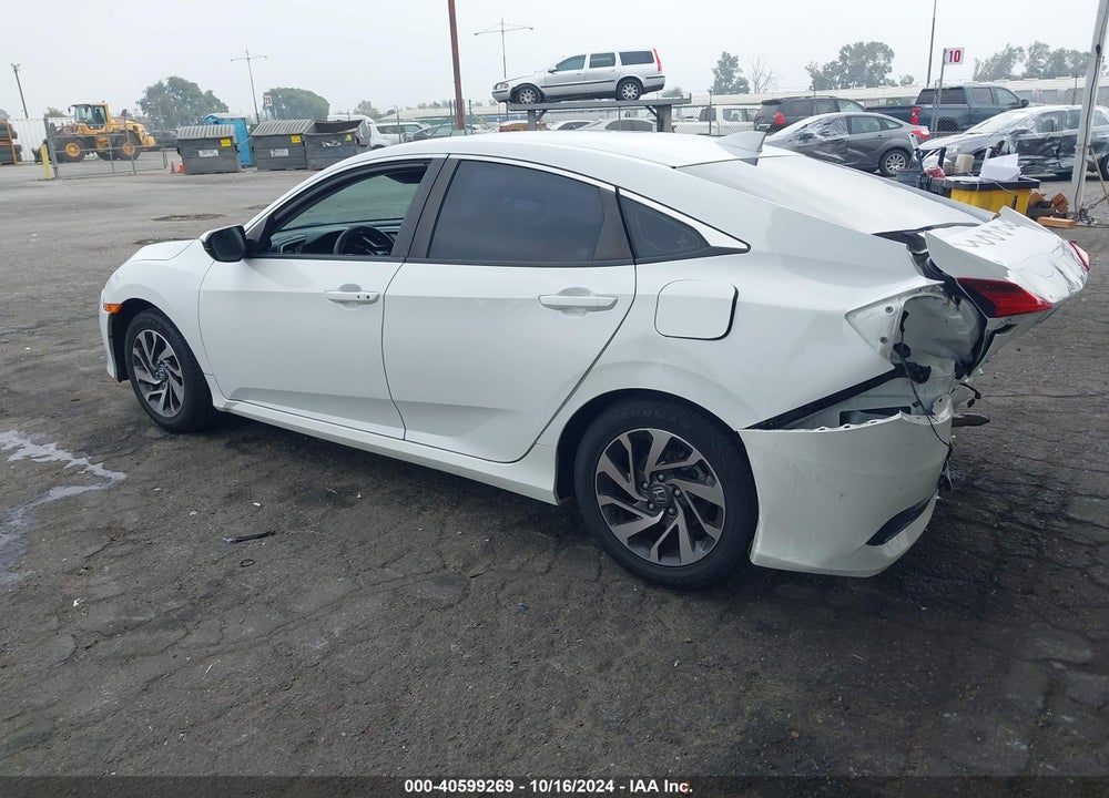 2018 HONDA CIVIC EX VIN: 2HGFC2F73JH555704