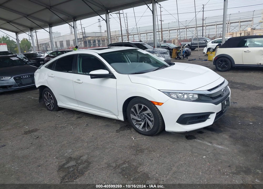 2018 HONDA CIVIC EX VIN: 2HGFC2F73JH555704