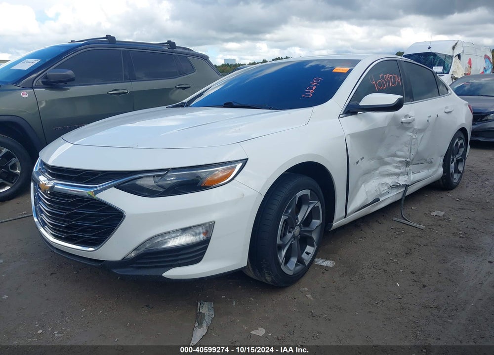 2021 CHEVROLET MALIBU FWD LT VIN: 1G1ZD5ST1MF022407