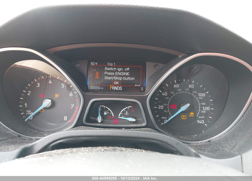 2015 FORD FOCUS TITANIUM VIN: 1FADP3N20FL355689