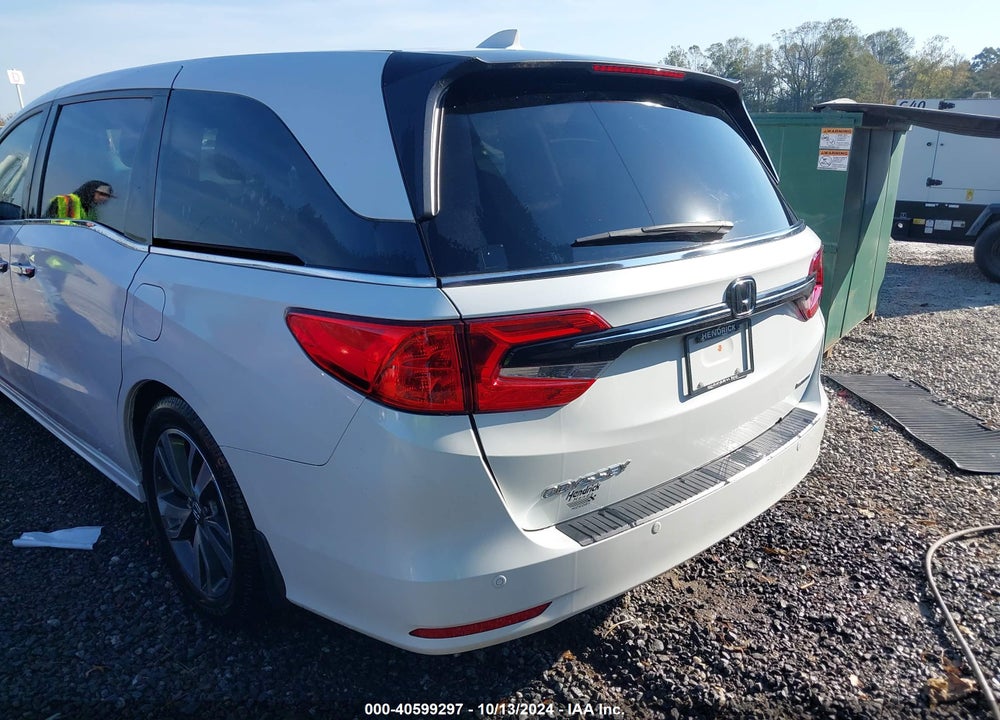 2022 HONDA ODYSSEY TOURING VIN: 5FNRL6H84NB041798