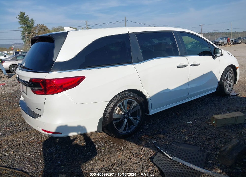 2022 HONDA ODYSSEY TOURING VIN: 5FNRL6H84NB041798