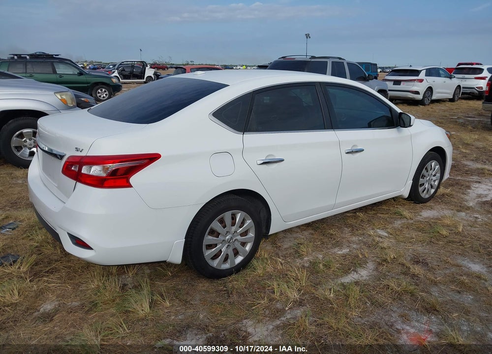 2016 NISSAN SENTRA SV VIN: 3N1AB7AP5GL661249