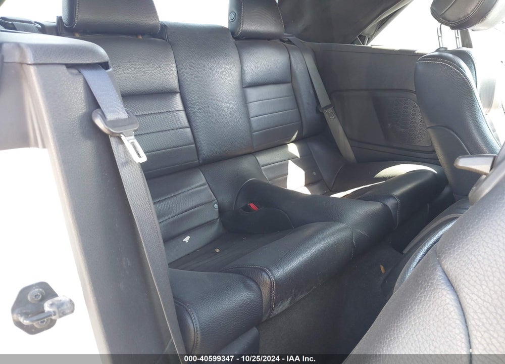 2012 FORD MUSTANG V6 PREMIUM VIN: 1ZVBP8EM5C5259389
