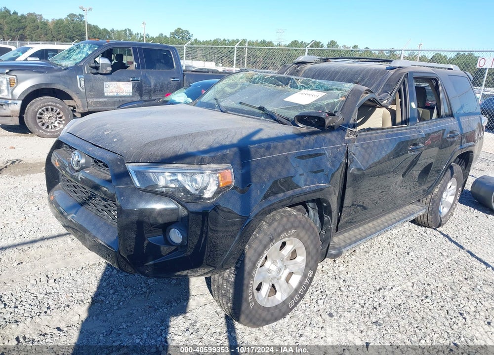 2016 TOYOTA 4RUNNER SR5 VIN: JTEBU5JR5G5296925