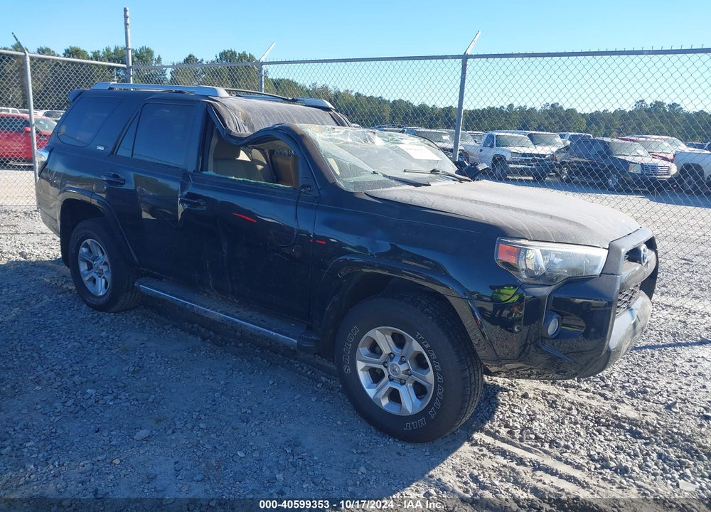 2016 TOYOTA 4RUNNER SR5 VIN: JTEBU5JR5G5296925
