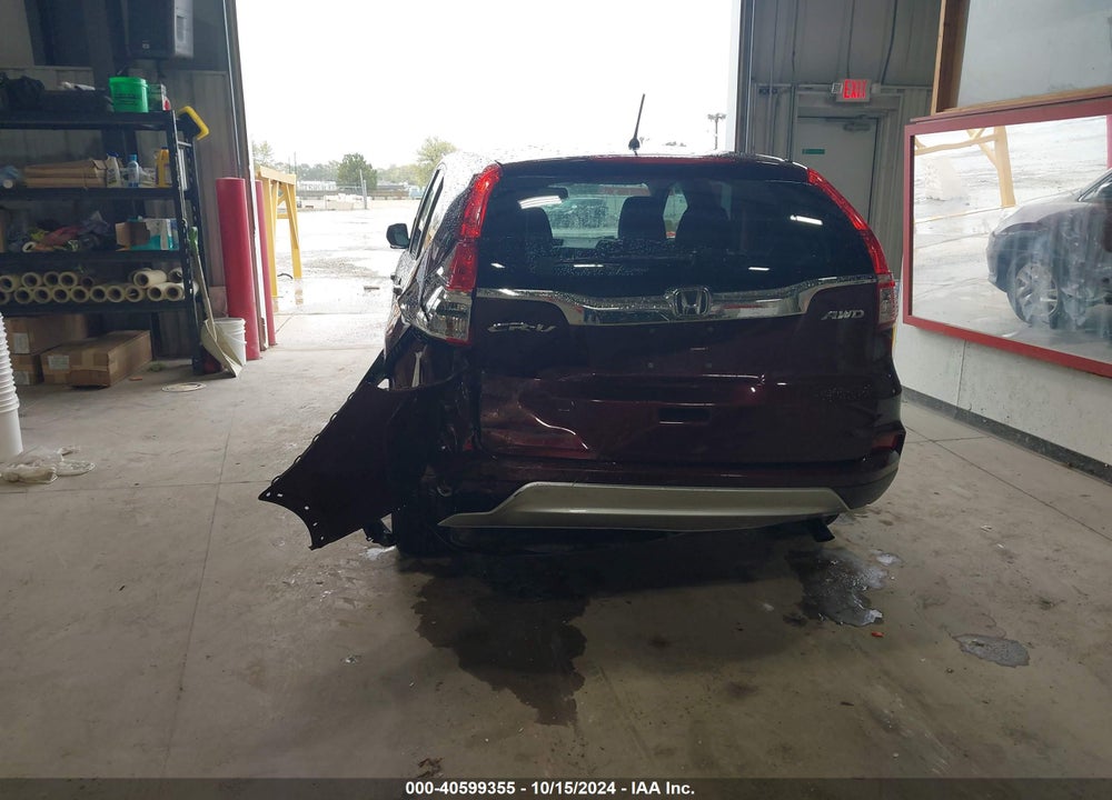 2015 HONDA CR-V VIN: 5J6RM4H58FL081740