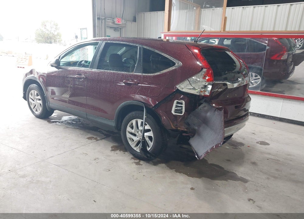 2015 HONDA CR-V VIN: 5J6RM4H58FL081740