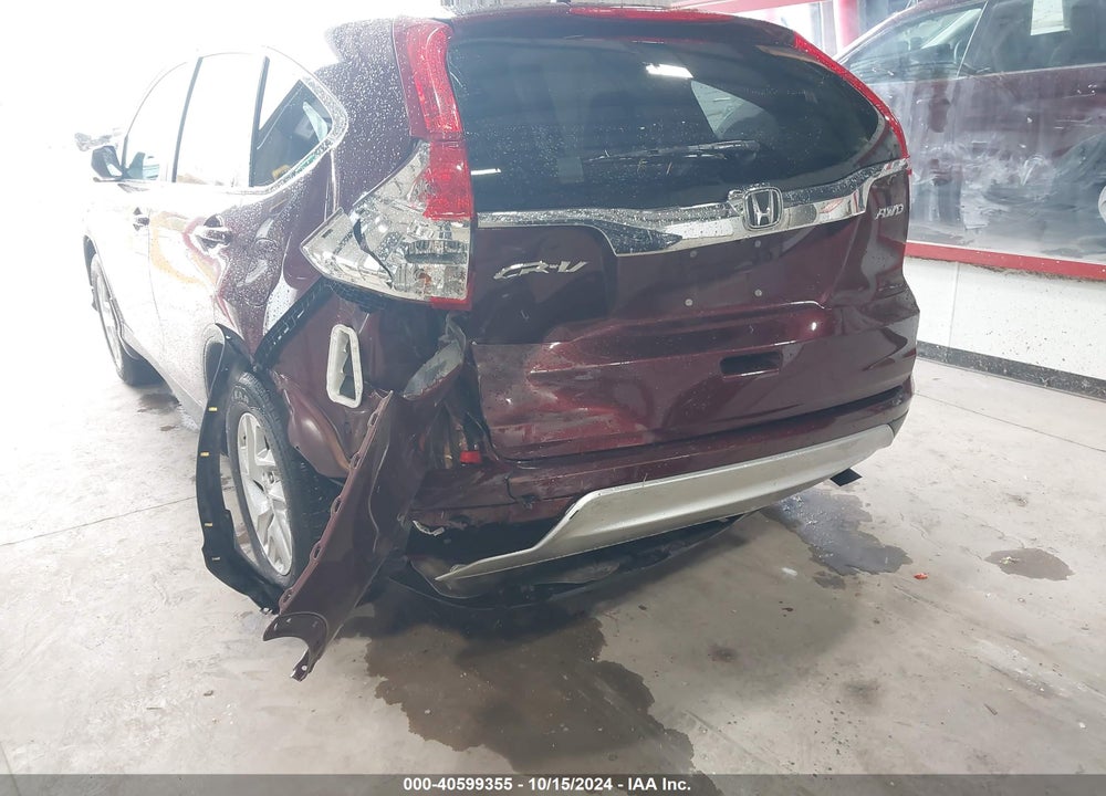 2015 HONDA CR-V VIN: 5J6RM4H58FL081740