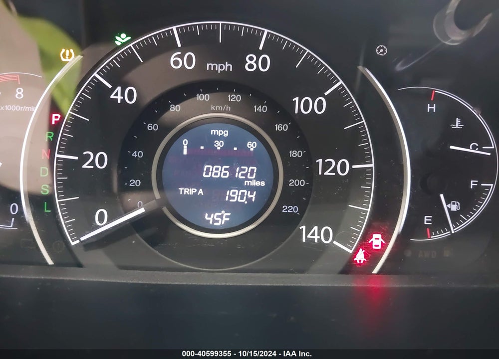 2015 HONDA CR-V VIN: 5J6RM4H58FL081740