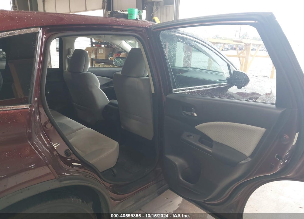 2015 HONDA CR-V VIN: 5J6RM4H58FL081740
