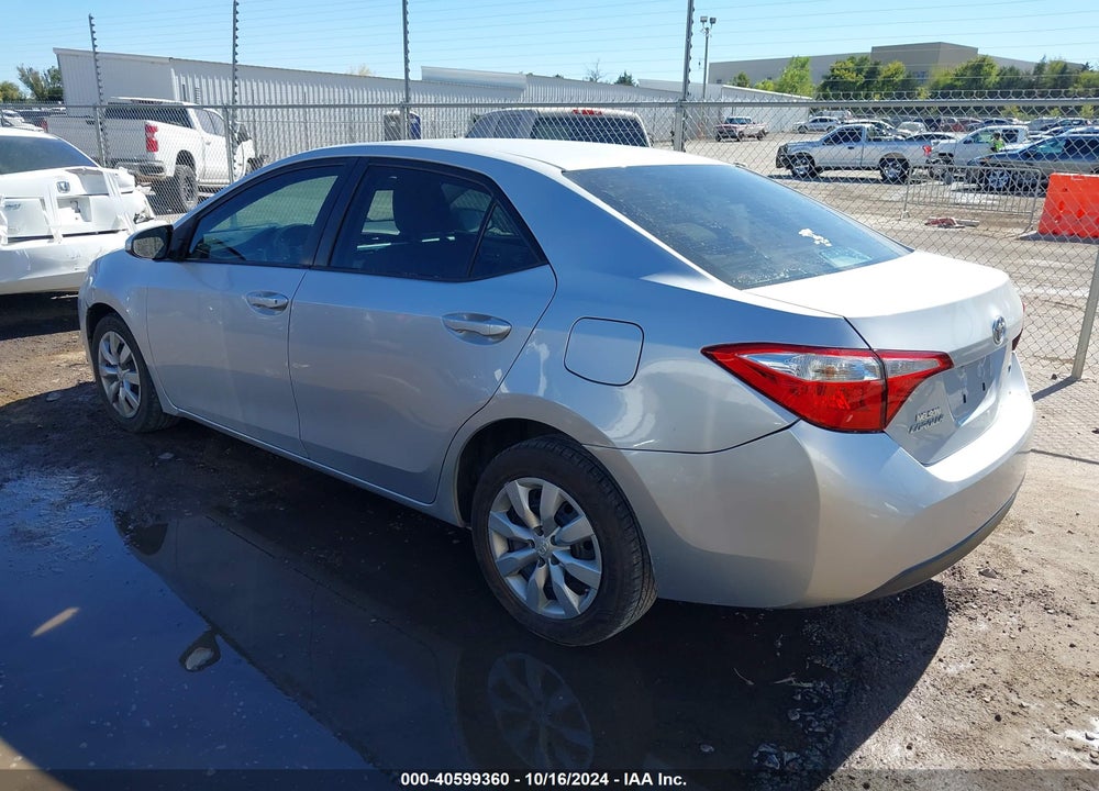 2014 TOYOTA COROLLA LE VIN: 2T1BURHE2EC057766