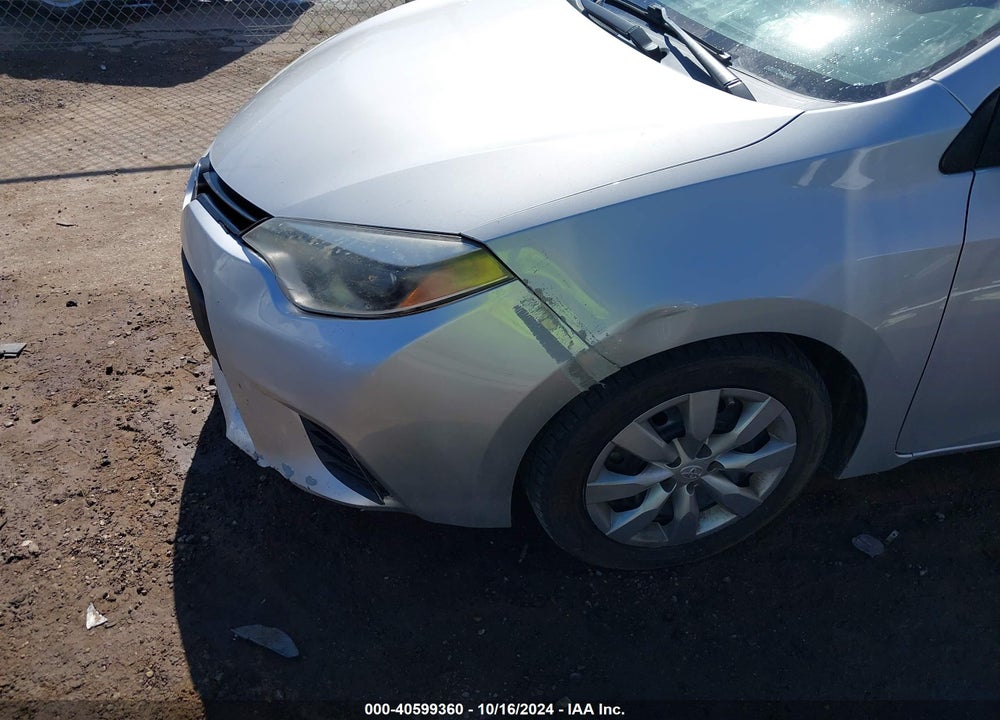 2014 TOYOTA COROLLA LE VIN: 2T1BURHE2EC057766