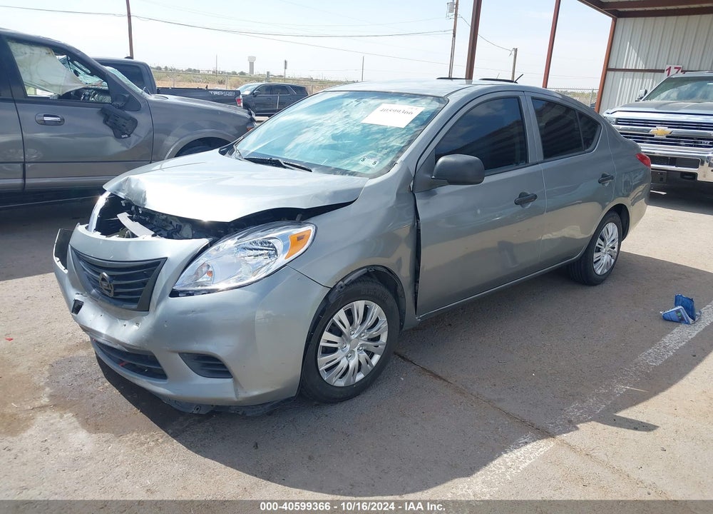2014 NISSAN VERSA 1.6 S+ VIN: 3N1CN7AP1EL807885
