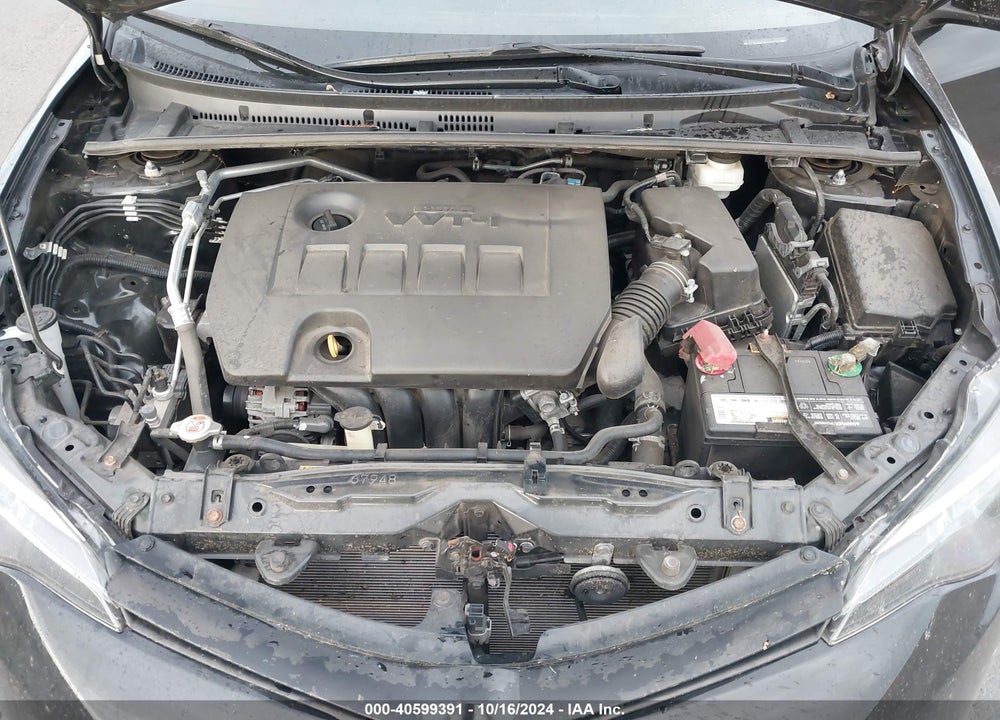 2019 TOYOTA COROLLA LE VIN: 2T1BURHE3KC239696