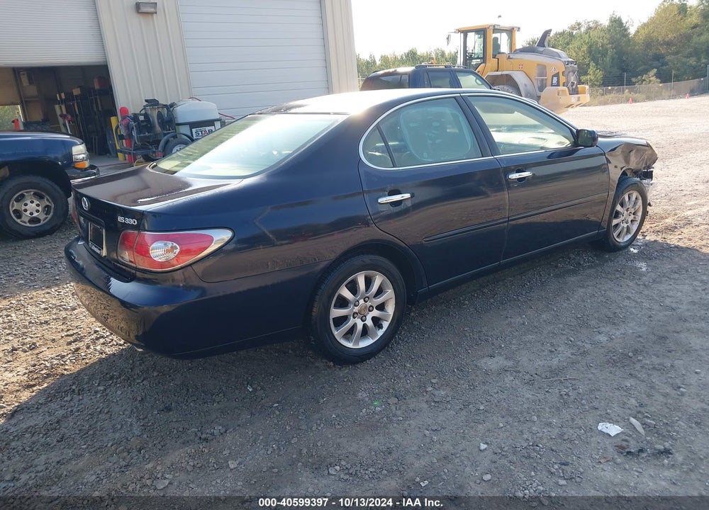 2004 LEXUS ES 330 VIN: JTHBA30G945041514