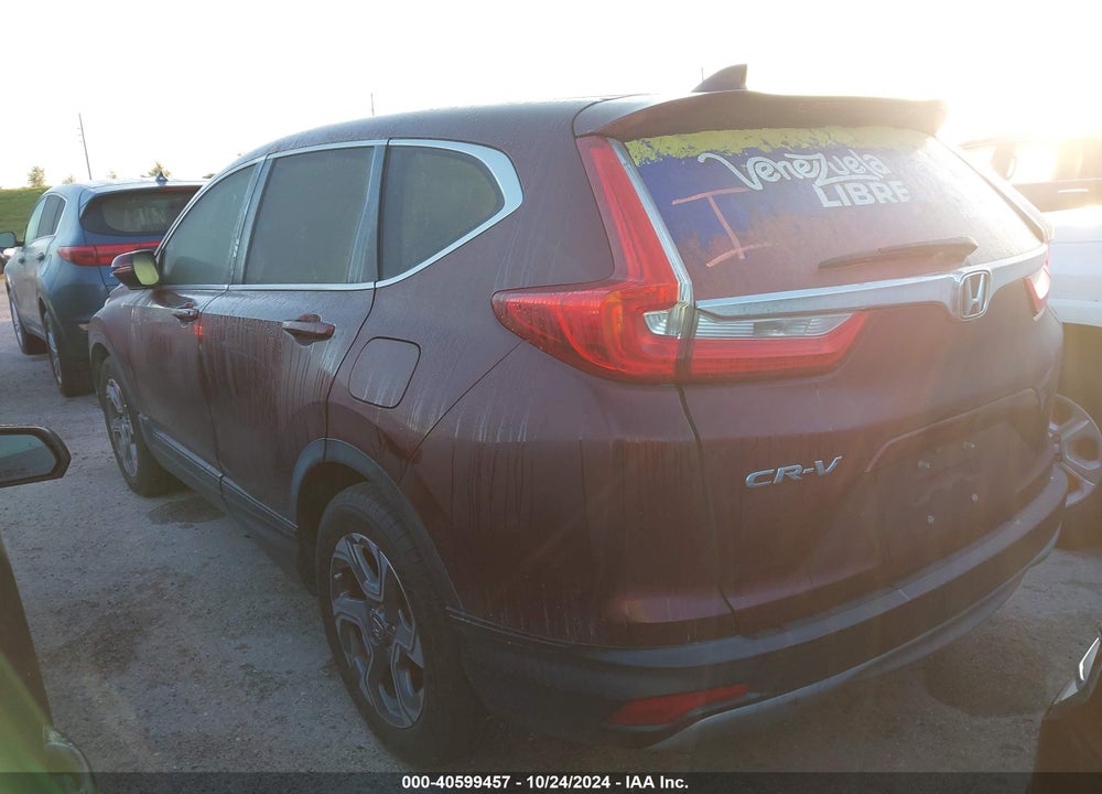 2019 HONDA CR-V EX-L VIN: 7FARW1H80KE028296