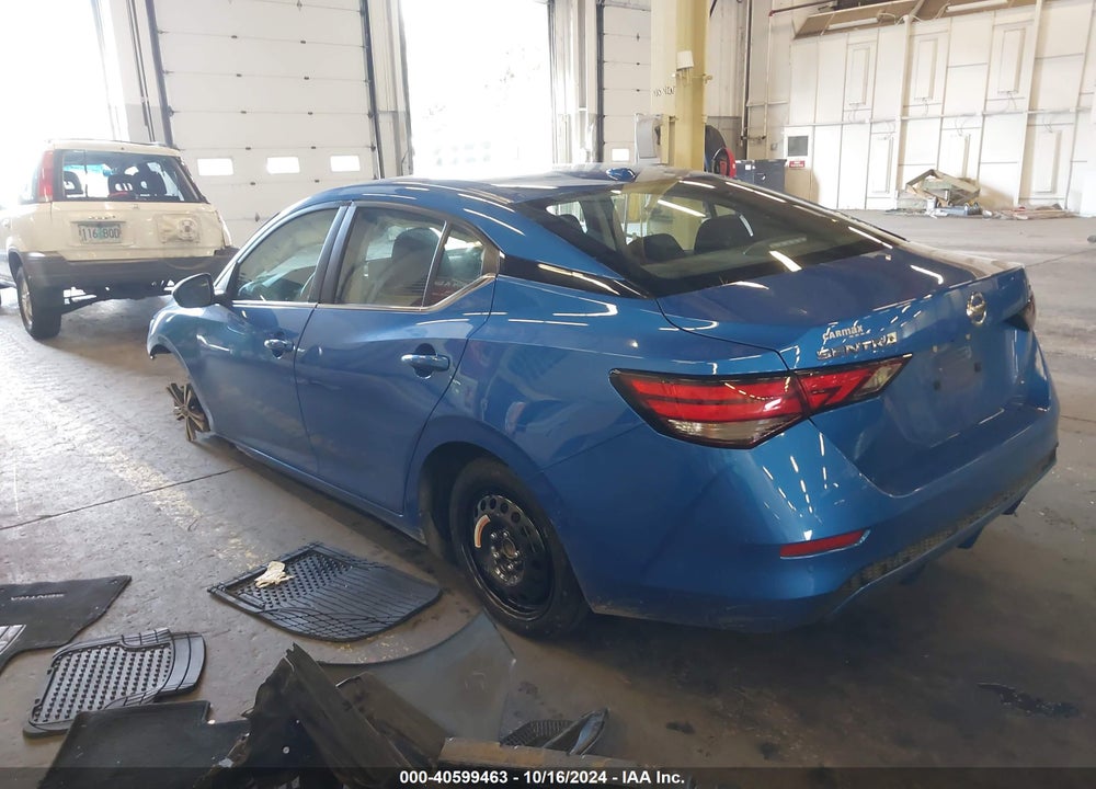 2022 NISSAN SENTRA VIN: 3N1AB8CV7NY252350