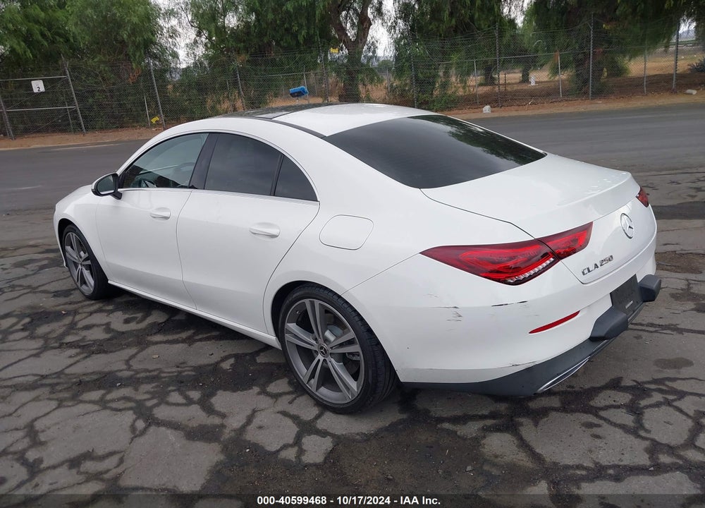 2020 MERCEDES-BENZ CLA 250 VIN: WDD5J4GB7LN034502