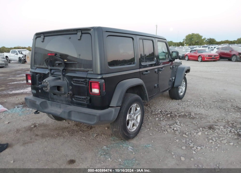 2020 JEEP WRANGLER UNLIMITED SPORT S 4X4 VIN: 1C4HJXDG6LW117924