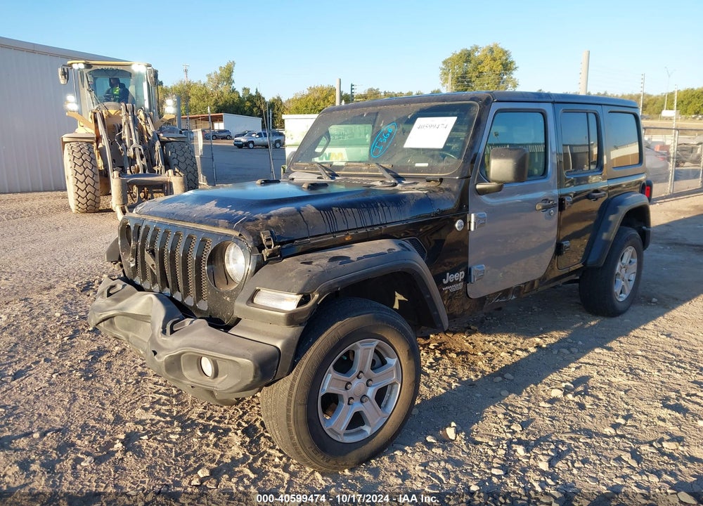 2020 JEEP WRANGLER UNLIMITED SPORT S 4X4 VIN: 1C4HJXDG6LW117924