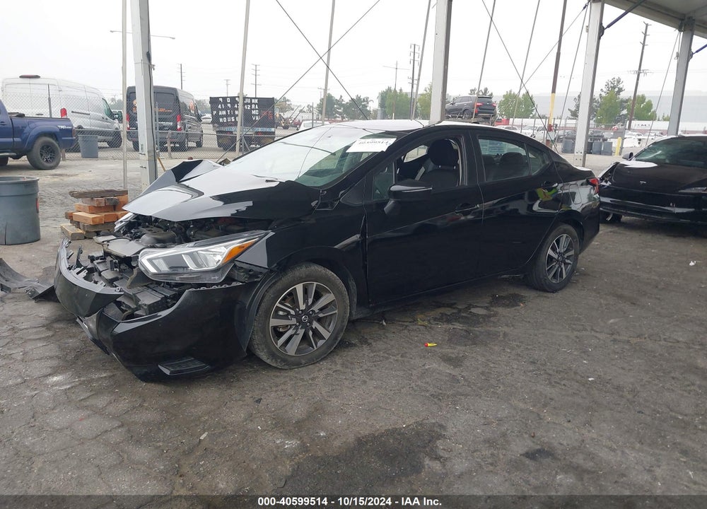 2021 NISSAN VERSA SV XTRONIC CVT VIN: 3N1CN8EV4ML912272