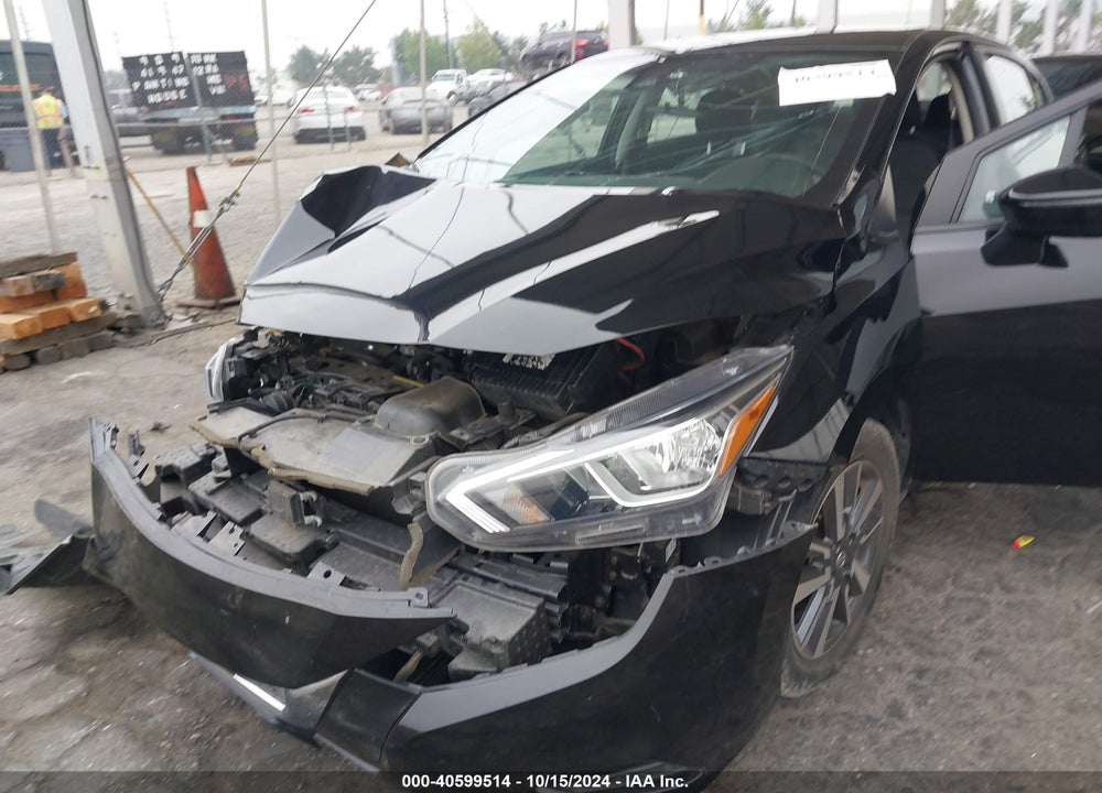 2021 NISSAN VERSA SV XTRONIC CVT VIN: 3N1CN8EV4ML912272