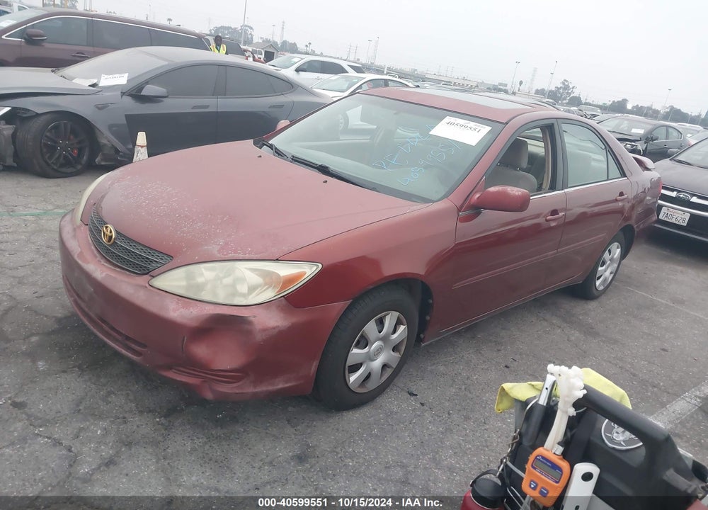 2004 TOYOTA CAMRY LE VIN: 4T1BE32K24U325883