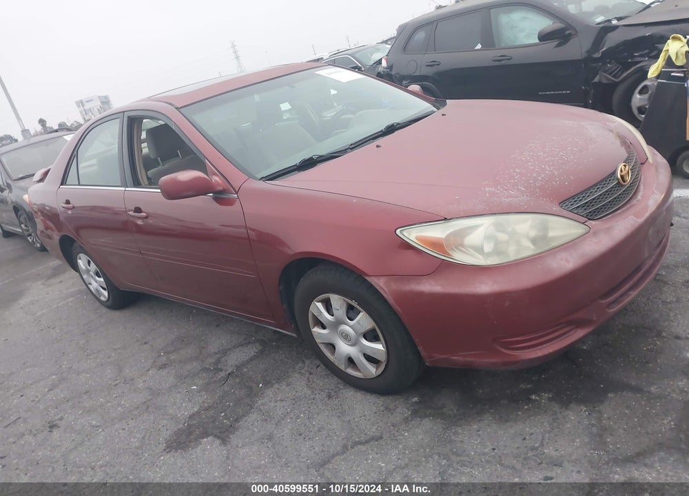 2004 TOYOTA CAMRY LE VIN: 4T1BE32K24U325883
