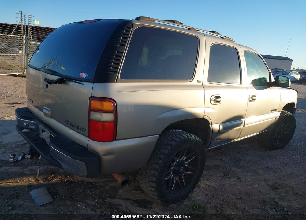 2000 CHEVROLET TAHOE ALL NEW LT VIN: 1GNEK13T3YJ203425