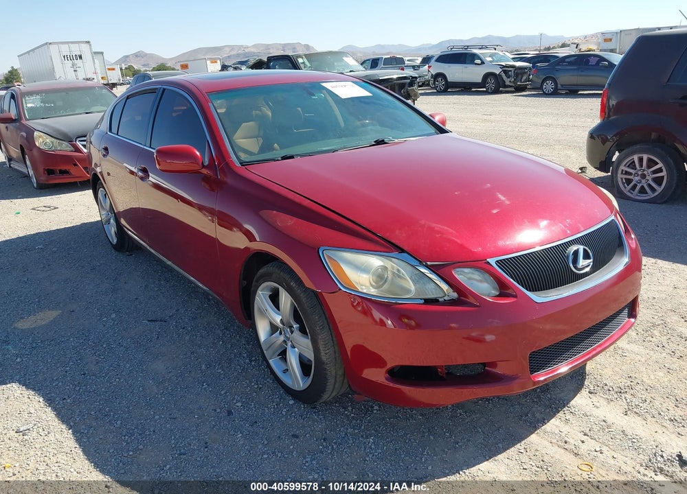 2007 LEXUS GS 350 VIN: JTHBE96S770018978