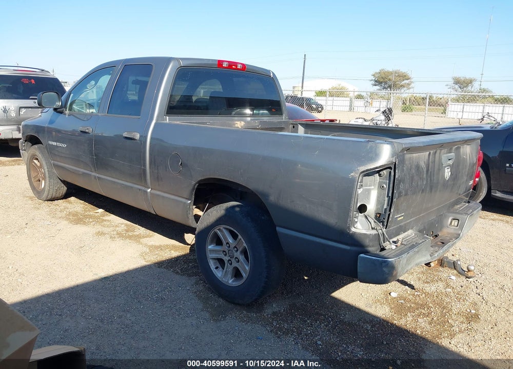 2007 DODGE RAM 1500 SLT VIN: 1D7HA18P57S163996