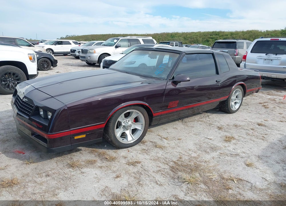 1987 CHEVROLET MONTE CARLO VIN: 1G1GZ11G4HP155099