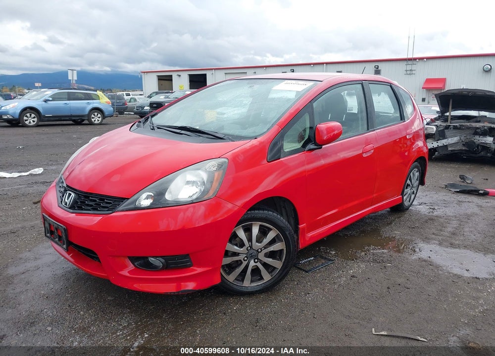 2012 HONDA FIT SPORT VIN: JHMGE8H54CC000924